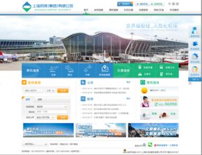 上海機場網(wǎng)站建設(shè) 提升航空樞紐數(shù)字化服務(wù)新標(biāo)桿